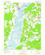 Mardela Springs Maryland Historical topographic map, 1:24000 scale, 7.5 X 7.5 Minute, Year 1942