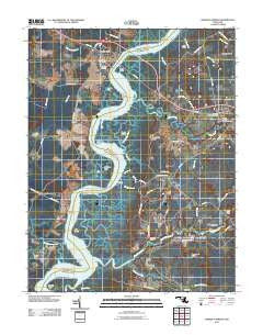 Mardela Springs Maryland Historical topographic map, 1:24000 scale, 7.5 X 7.5 Minute, Year 2011