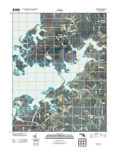 Marion Maryland Historical topographic map, 1:24000 scale, 7.5 X 7.5 Minute, Year 2011