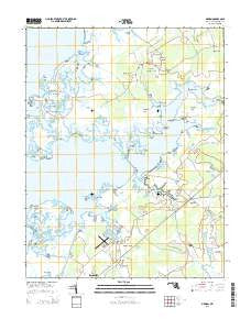 Marion Maryland Historical topographic map, 1:24000 scale, 7.5 X 7.5 Minute, Year 2014