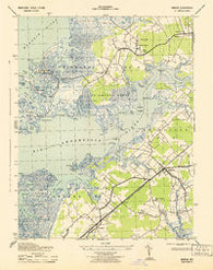 Marion Maryland Historical topographic map, 1:31680 scale, 7.5 X 7.5 Minute, Year 1943