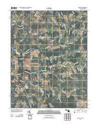 Marydel Maryland Historical topographic map, 1:24000 scale, 7.5 X 7.5 Minute, Year 2011