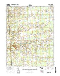 Marydel Maryland Historical topographic map, 1:24000 scale, 7.5 X 7.5 Minute, Year 2014