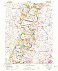 Mason-Dixon Pennsylvania Historical topographic map, 1:24000 scale, 7.5 X 7.5 Minute, Year 1953