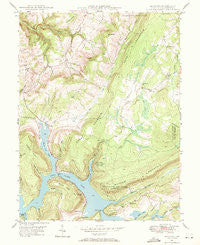 McHenry Maryland Historical topographic map, 1:24000 scale, 7.5 X 7.5 Minute, Year 1947