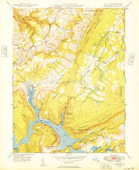 McHenry Maryland Historical topographic map, 1:24000 scale, 7.5 X 7.5 Minute, Year 1949