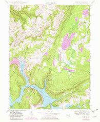 McHenry Maryland Historical topographic map, 1:24000 scale, 7.5 X 7.5 Minute, Year 1947