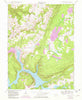 McHenry Maryland Historical topographic map, 1:24000 scale, 7.5 X 7.5 Minute, Year 1947
