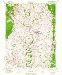 Middletown Maryland Historical topographic map, 1:24000 scale, 7.5 X 7.5 Minute, Year 1953