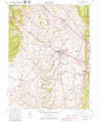 Middletown Maryland Historical topographic map, 1:24000 scale, 7.5 X 7.5 Minute, Year 1953