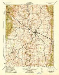Middletown Maryland Historical topographic map, 1:31680 scale, 7.5 X 7.5 Minute, Year 1944