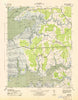 Monie Maryland Historical topographic map, 1:31680 scale, 7.5 X 7.5 Minute, Year 1943