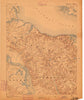 Montross Virginia Historical topographic map, 1:62500 scale, 15 X 15 Minute, Year 1892