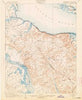 Montross Virginia Historical topographic map, 1:62500 scale, 15 X 15 Minute, Year 1892