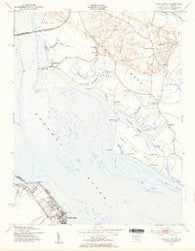 Morgantown Virginia Historical topographic map, 1:24000 scale, 7.5 X 7.5 Minute, Year 1953