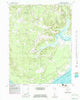 Nanjemoy Maryland Historical topographic map, 1:24000 scale, 7.5 X 7.5 Minute, Year 1954