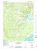 Nanjemoy Maryland Historical topographic map, 1:24000 scale, 7.5 X 7.5 Minute, Year 1954