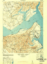 Nanjemoy Maryland Historical topographic map, 1:62500 scale, 15 X 15 Minute, Year 1948