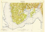 Nanjemoy Maryland Historical topographic map, 1:62500 scale, 15 X 15 Minute, Year 1913