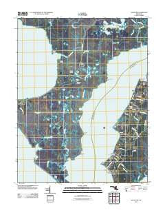 Nanticoke Maryland Historical topographic map, 1:24000 scale, 7.5 X 7.5 Minute, Year 2011
