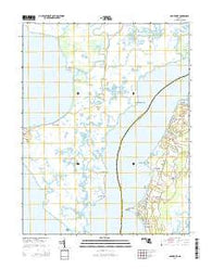 Nanticoke Maryland Historical topographic map, 1:24000 scale, 7.5 X 7.5 Minute, Year 2014