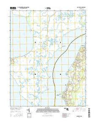 Nanticoke Maryland Current topographic map, 1:24000 scale, 7.5 X 7.5 Minute, Year 2016
