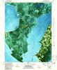 Nanticoke Maryland Historical topographic map, 1:24000 scale, 7.5 X 7.5 Minute, Year 1983
