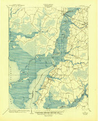 Nanticoke Maryland Historical topographic map, 1:62500 scale, 15 X 15 Minute, Year 1903