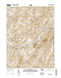 New Windsor Maryland Historical topographic map, 1:24000 scale, 7.5 X 7.5 Minute, Year 2014