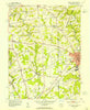 Newark West Delaware Historical topographic map, 1:24000 scale, 7.5 X 7.5 Minute, Year 1953