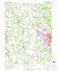 Newark West Delaware Historical topographic map, 1:24000 scale, 7.5 X 7.5 Minute, Year 1953