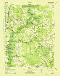 Ninepin Maryland Historical topographic map, 1:31680 scale, 7.5 X 7.5 Minute, Year 1943