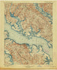 Nomini Virginia Historical topographic map, 1:125000 scale, 30 X 30 Minute, Year 1898