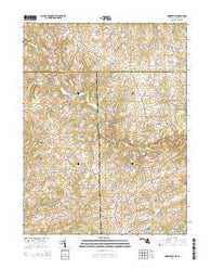 Norrisville Maryland Historical topographic map, 1:24000 scale, 7.5 X 7.5 Minute, Year 2014
