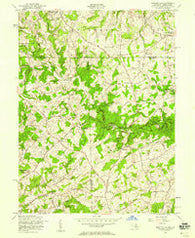 Norrisville Maryland Historical topographic map, 1:24000 scale, 7.5 X 7.5 Minute, Year 1957
