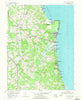 North Beach Maryland Historical topographic map, 1:24000 scale, 7.5 X 7.5 Minute, Year 1953