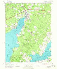 North East Maryland Historical topographic map, 1:24000 scale, 7.5 X 7.5 Minute, Year 1953