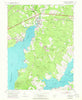 North East Maryland Historical topographic map, 1:24000 scale, 7.5 X 7.5 Minute, Year 1953