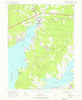 North East Maryland Historical topographic map, 1:24000 scale, 7.5 X 7.5 Minute, Year 1953