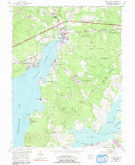 North East Maryland Historical topographic map, 1:24000 scale, 7.5 X 7.5 Minute, Year 1953
