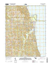 North Beach Maryland Historical topographic map, 1:24000 scale, 7.5 X 7.5 Minute, Year 2014