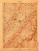 Oakland Maryland Historical topographic map, 1:62500 scale, 15 X 15 Minute, Year 1900