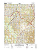 Odenton Maryland Historical topographic map, 1:24000 scale, 7.5 X 7.5 Minute, Year 2014