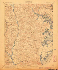 Owensville Maryland Historical topographic map, 1:62500 scale, 15 X 15 Minute, Year 1905