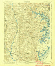 Owensville Maryland Historical topographic map, 1:62500 scale, 15 X 15 Minute, Year 1905