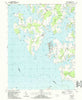 Oxford Maryland Historical topographic map, 1:24000 scale, 7.5 X 7.5 Minute, Year 1988
