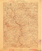 Parkton Maryland Historical topographic map, 1:62500 scale, 15 X 15 Minute, Year 1902