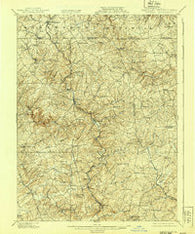 Parkton Maryland Historical topographic map, 1:62500 scale, 15 X 15 Minute, Year 1902