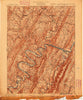 Pawpaw West Virginia Historical topographic map, 1:62500 scale, 15 X 15 Minute, Year 1900