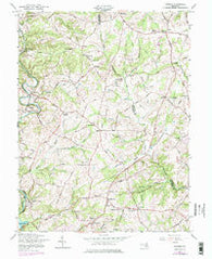 Phoenix Maryland Historical topographic map, 1:24000 scale, 7.5 X 7.5 Minute, Year 1957